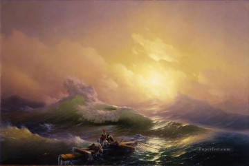 第9の波の海景 イワン・アイヴァゾフスキー Oil Paintings